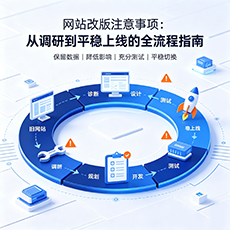 陇南建站-网站改版注意事项：从调研到平稳上线的全流程指南