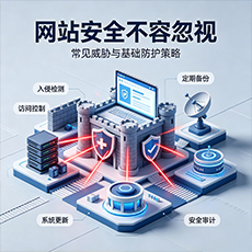 陇南建站-网站安全不容忽视:常见威胁与基础防护策略