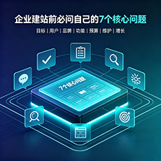 陇南建站-企业建站前必问的7个核心问题 - 网站建设规划指南