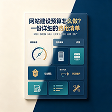 陇南建站-网站建设预算怎么做?一份详细的费用清单