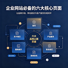 陇南建站-企业网站必备的六大核心页面