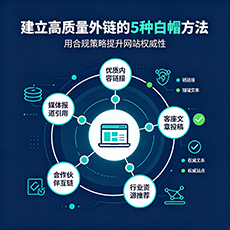 陇南建站-建立高质量外链的5种白帽方法
